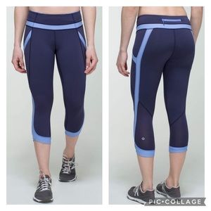 Lululemon Chase Me Crop II Size 6
